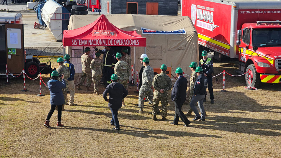 Estado Mayor Conjunto y delegación de militares de Estados Unidos visitaron Campus Central ANB